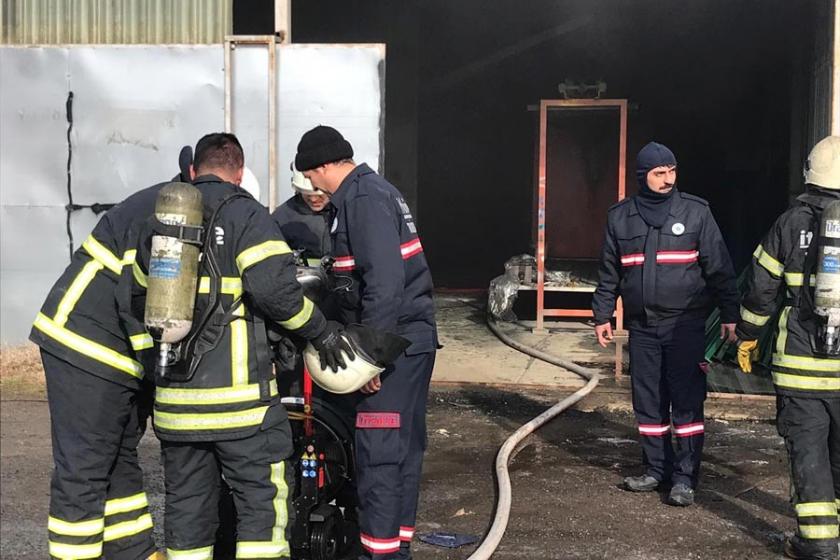 Makine parçası üreten işyerinde patlama: 1 işçi yaralandı