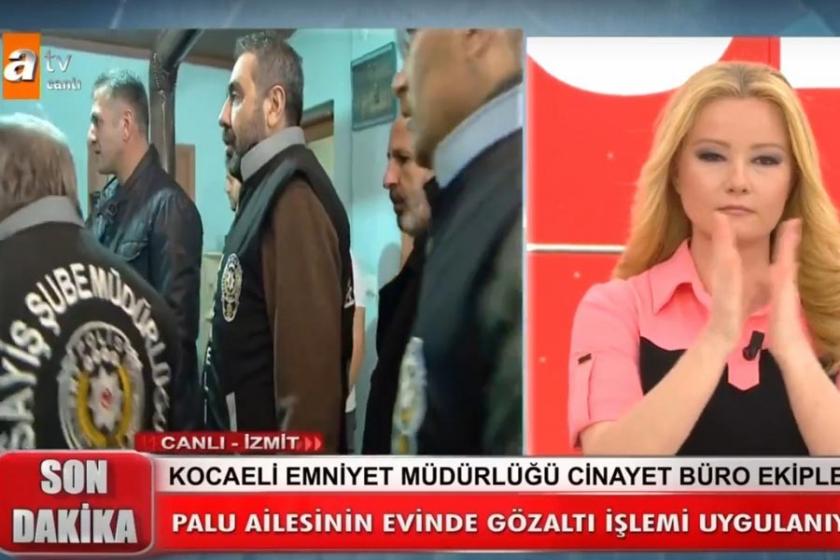 Canlı yayında gözaltına alınan Palu ailesiyle ilgili yayın yasağı