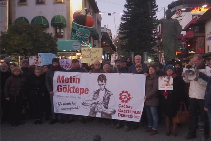 Metin Göktepe Antalya ve Samsun’da anıldı