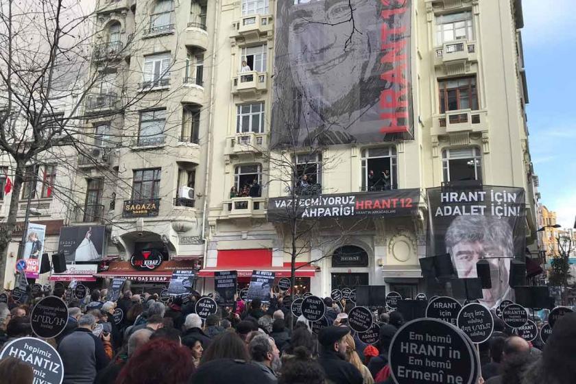 Hrant Dink katledilişinin 12. yılında anıldı: Vazgeçmiyoruz Ahparig