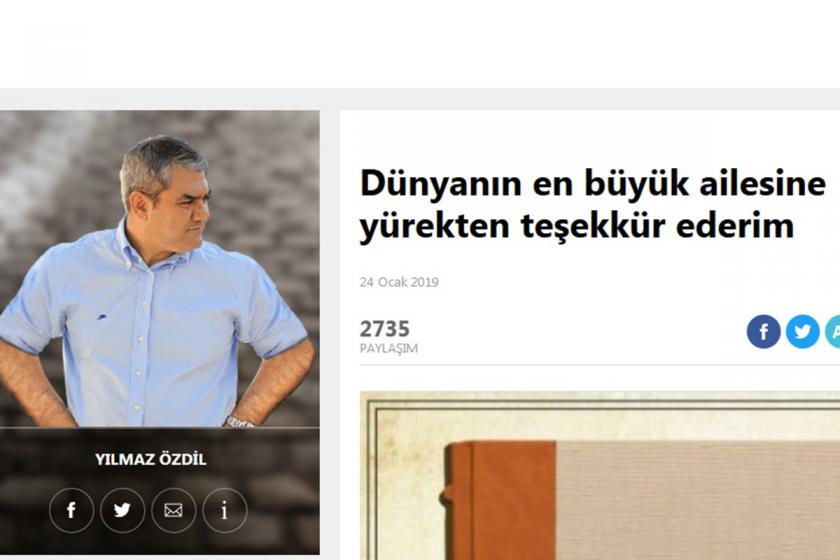 Yılmaz Özdil, kitap geliriyle köy okullarına kitap dağıtacağını yazdı