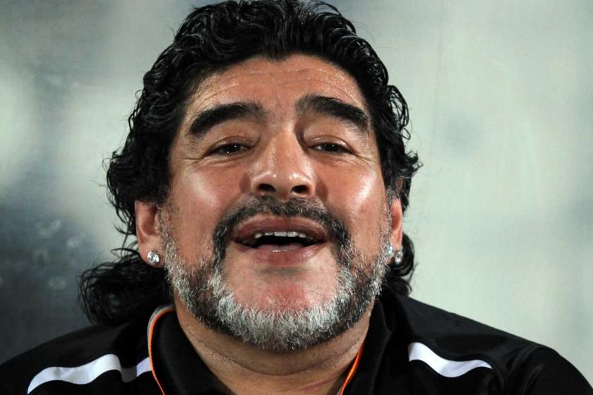 Maradona: Bugün Maduro'yu her zamankinden çok destekliyorum