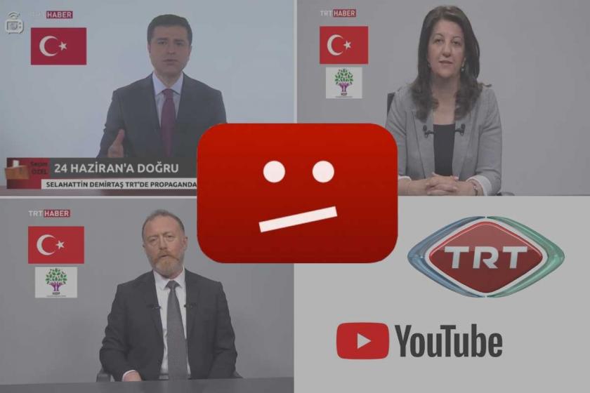 TRT, Demirtaş videosunu YouTube’dan kaldırttı: Telif mi, sansür mü?