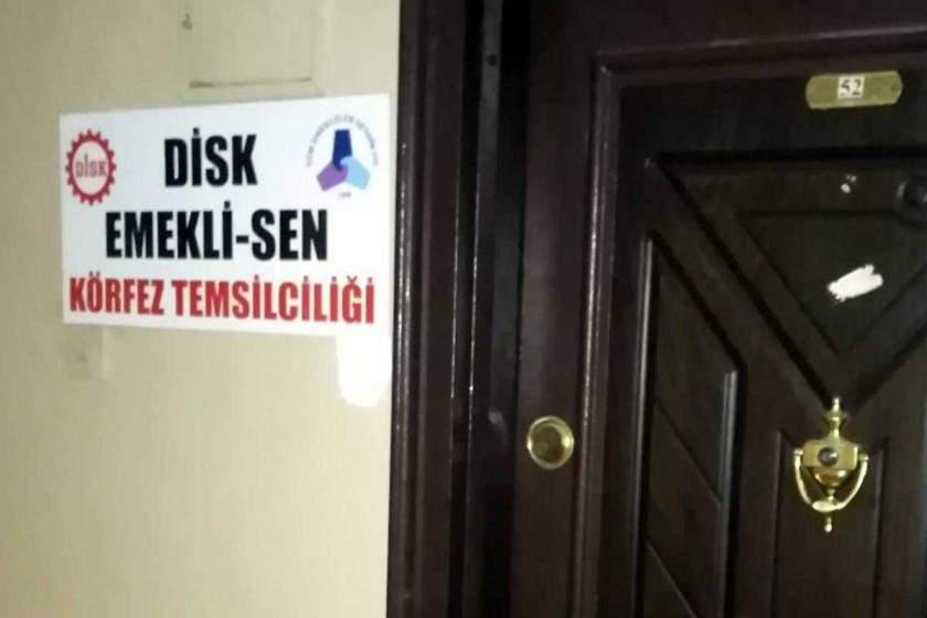 DİSK/Emekli-Sen, Kocaeli'nin Körfez ilçesinde temsilcilik açtı