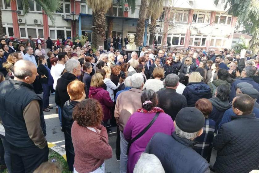 Sendikalar ve dernekler: Alsancak Devlet Hastanesi kapatılmasın