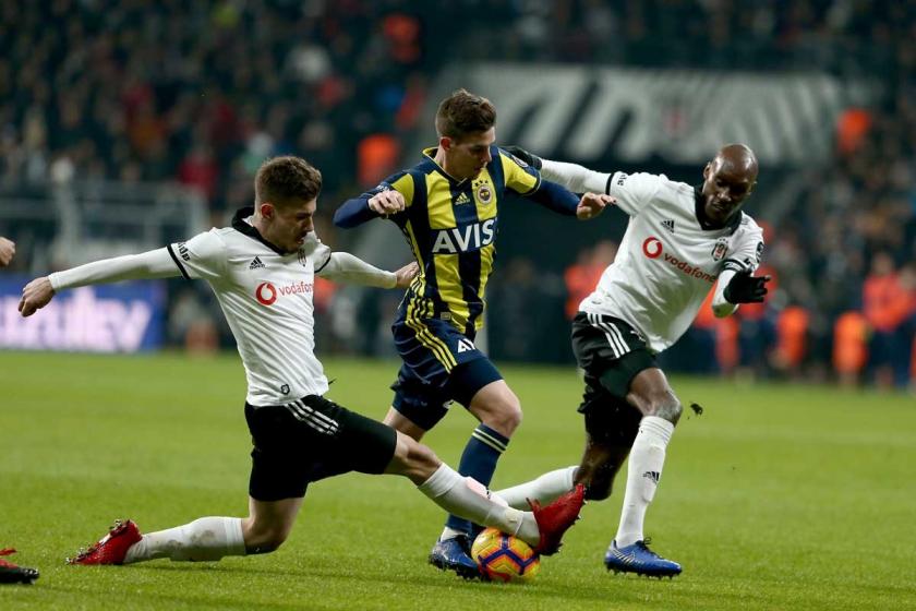 Süper Lig'de 23'üncü hafta, derbiyle kapandı: Beşiktaş-Fenerbahçe: 3-3