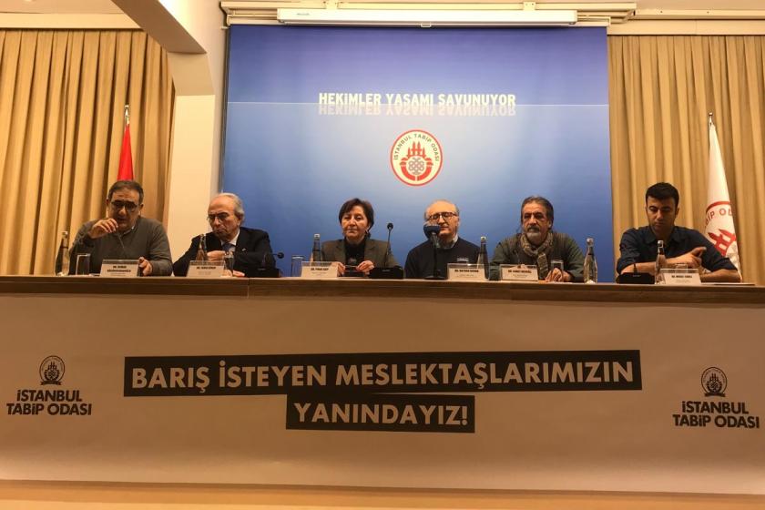 İstanbul Tabip Odası barış imzacısı meslektaşlarına sahip çıktı