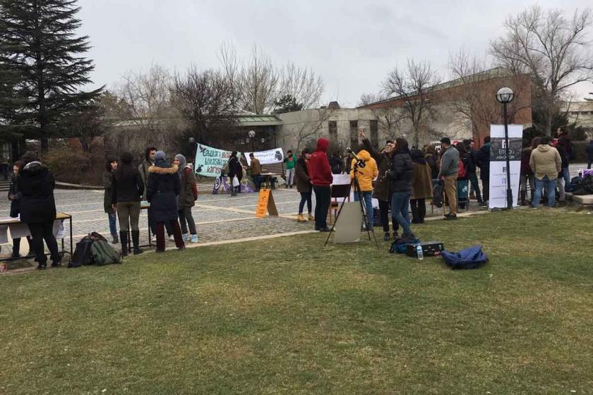 ODTÜ'de etkinlik yasakları, atölye etkinlikleriyle protesto edildi