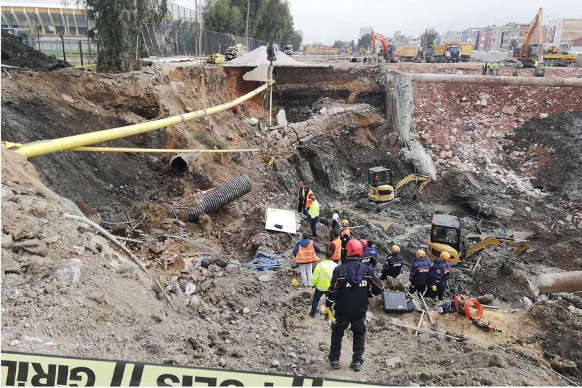 Metro inşaatındaki göçüğe ilişkin 16 kişiye dava