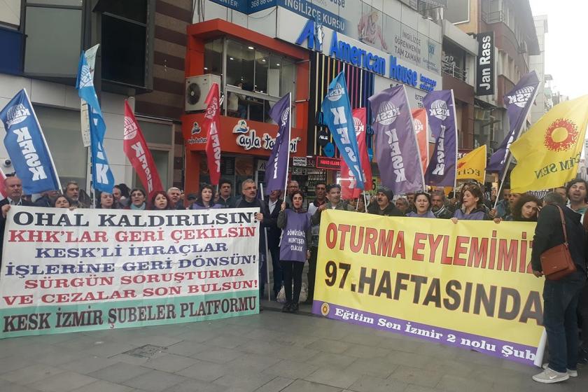 KESK İzmir Şubeler Platformu: “Mücadelemizden vazgeçmeyeceğiz”