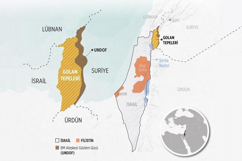İsrail işgalindeki Golan Tepeleri'nin önemi ve kronolojik gelişmeler