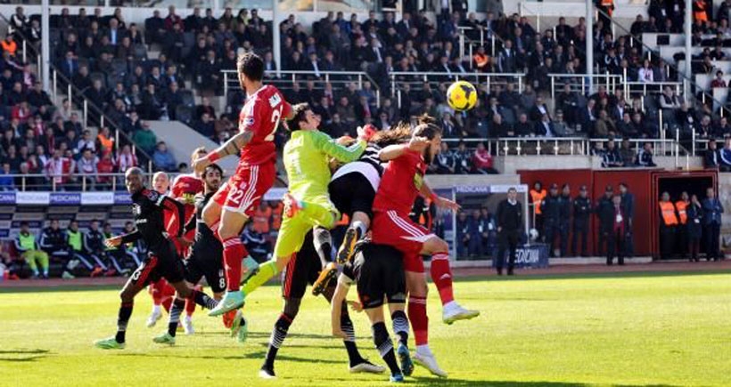 Beşiktaş Sivas deplasmanından 3 puanla dönüyor