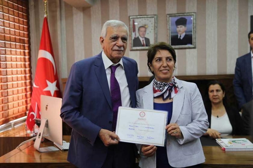 Ahmet Türk ve Figen Altındağ mazbatalarını aldı