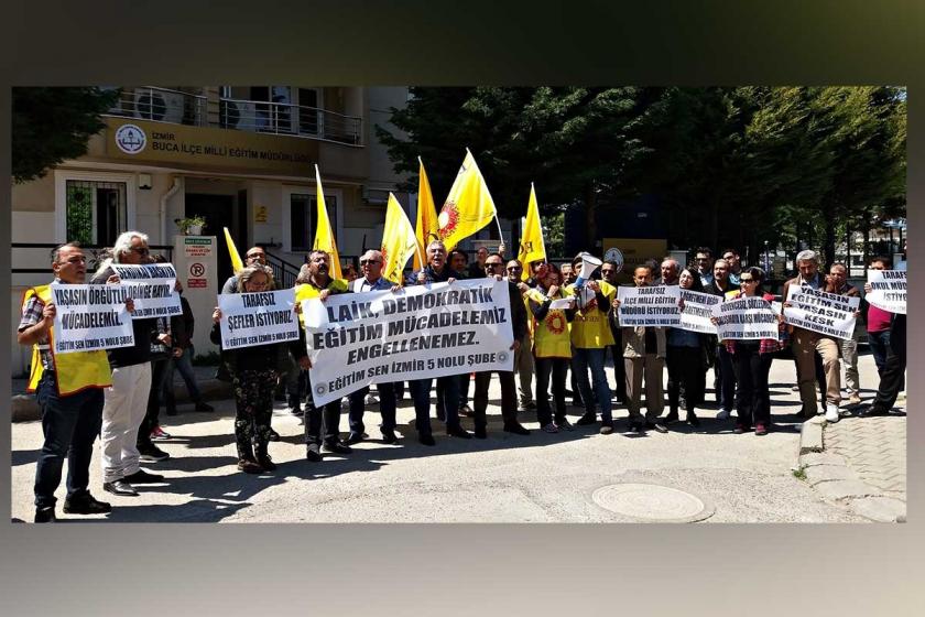 Eğitim Sen İzmir 5 No’lu Şube, üyelerine baskı yapıldığını açıkladı