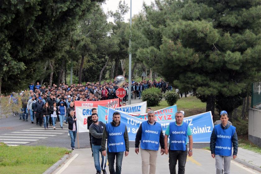 TÜPRAŞ işçilerinin uyarıları sürüyor: Gerekirse boykot da yaparız