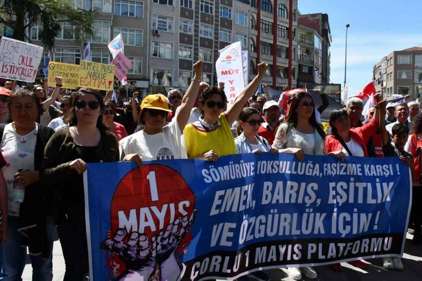 Trakya'da 1 Mayıs: Hak gasplarına karşı mücadele çağrısı