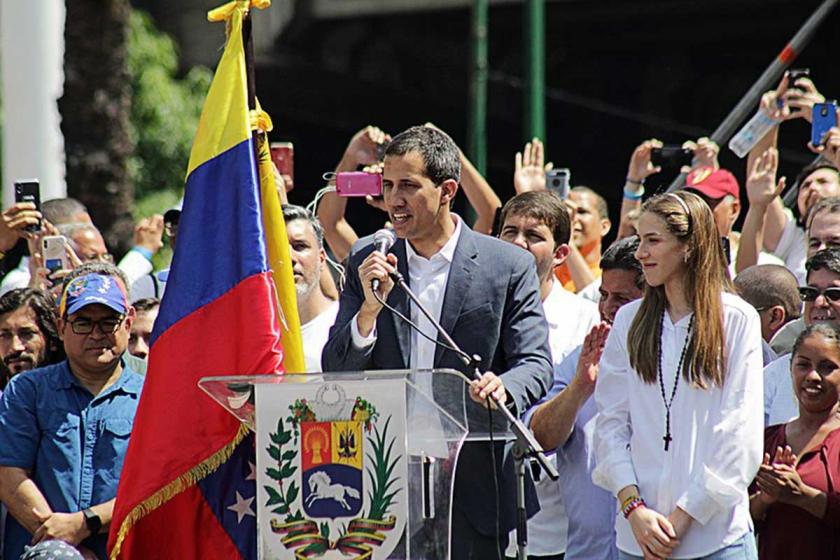 Venezuela'da sağcı lider Guaido, ABD ordusu ile ‘iş birliği’ istiyor