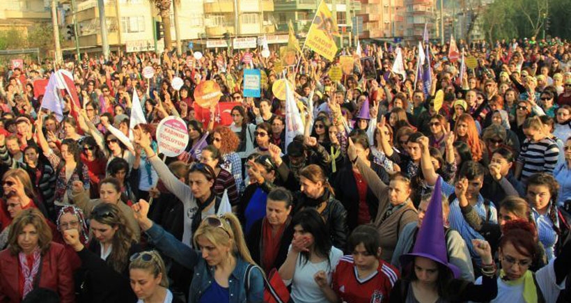 Dünya Kadın Yürüyüşü’nün Antakya ayağı gerçekleşti