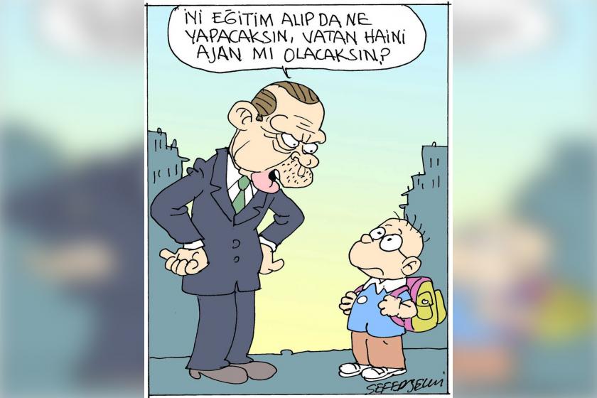 Sefer Selvi karikatürünü paylaşan işçiye ‘hakaret’ davası