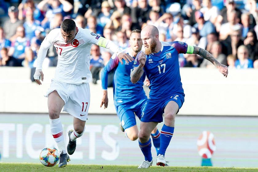 Türkiye, Euro 2020 elemelerinde gruptaki 4'üncü maçında İzlanda'ya 2-1 yenildi