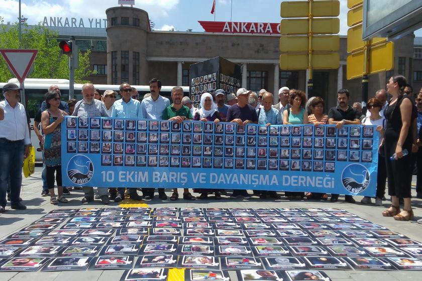 10 Ekim Ankara Katliamı’nın 4. yılı | Aileler: Barış bayrağı hâlâ ellerimizde