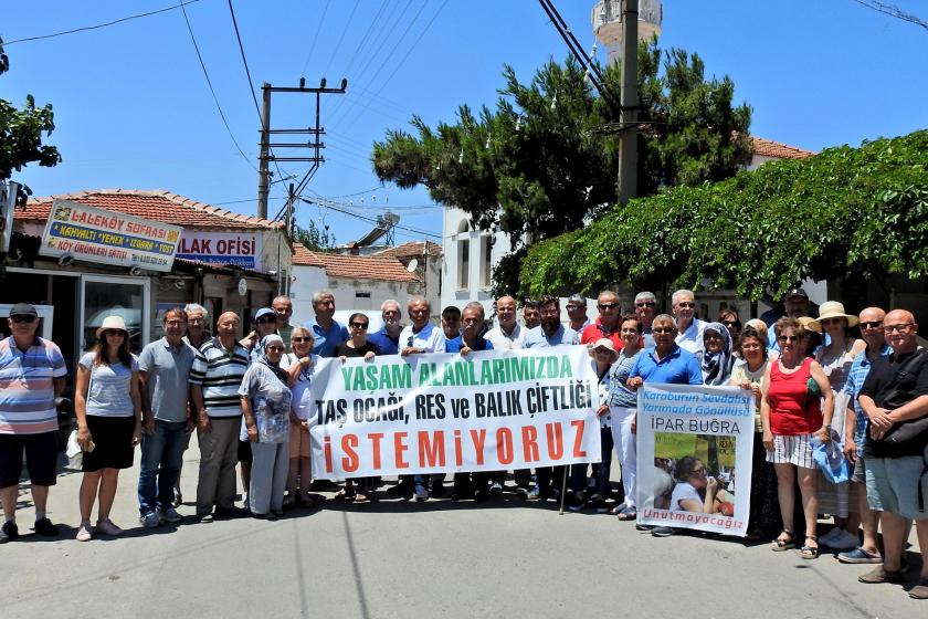 Çeşme Germiyan'daki taş ocağına tekrar ÇED olumlu kararı verildi