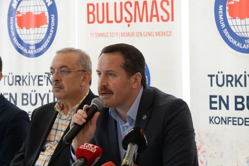 Memur-Sen: Geçen sözleşmelere bak ne yapacağımızı gör