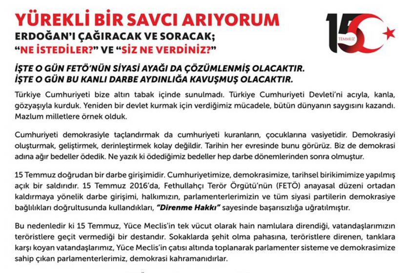 15 Temmuz darbe girişimi: Siyasi ayak araştırılmadı, sorular yanıtsız