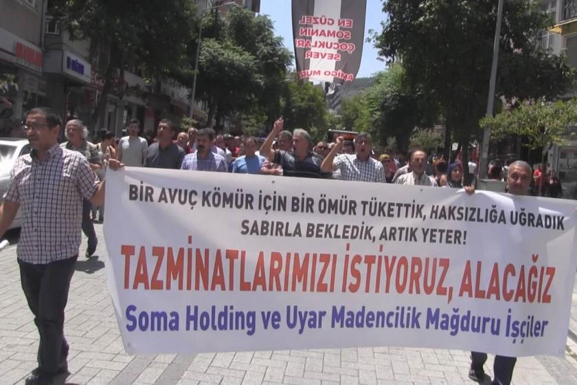 Somalı madenciler yasağa rağmen hakları için yürüyüşte kararlı