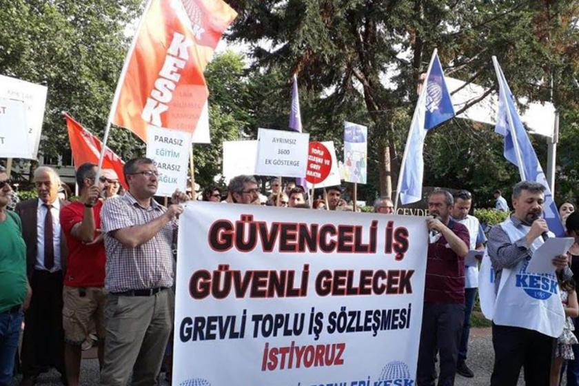 KESK, TİS talepleri için dört koldan Ankara'ya yürüyecek