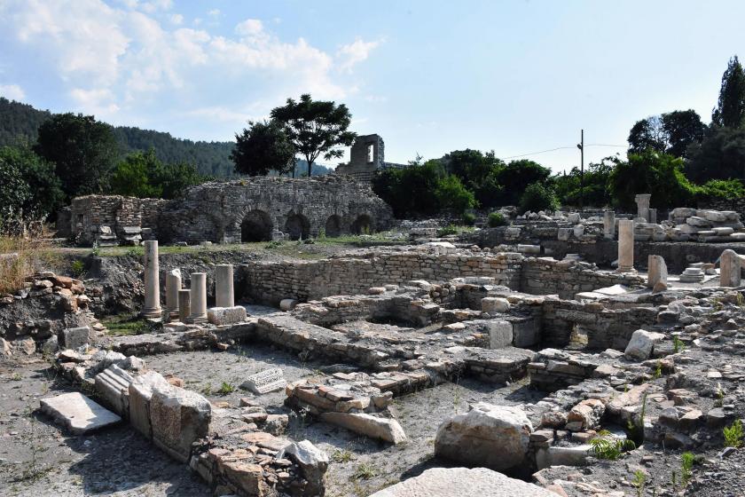 Gladyatörler kentinde Bizans mezarları bulundu