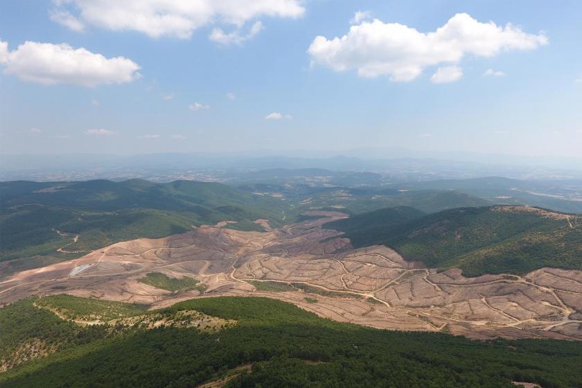 Kaz Dağları'nda altın arayan Alamos Gold'un ruhsatı yenilenmedi, inşaat durdu