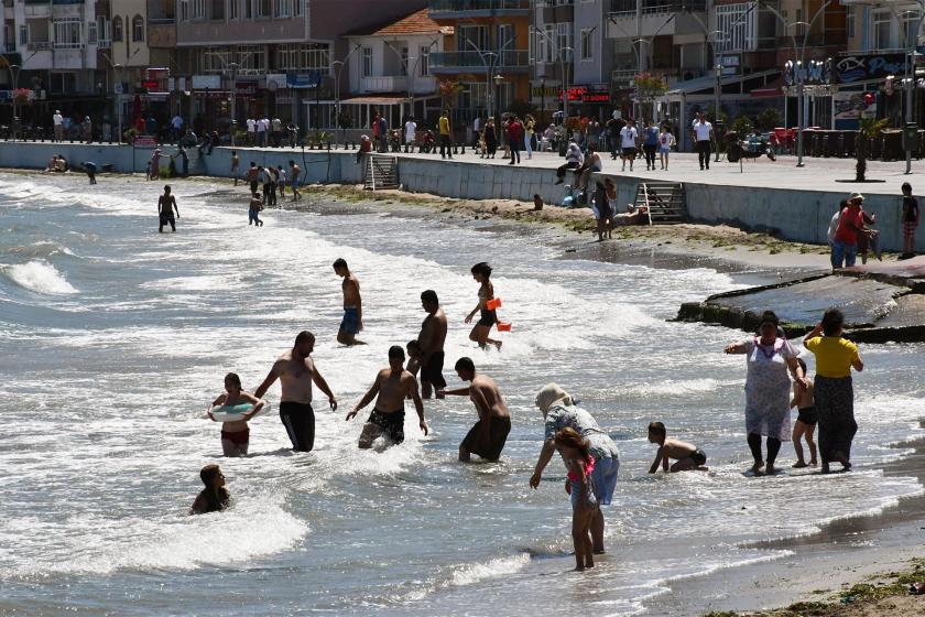 Tekirdağ'da 'denize girmeyin' uyarısı