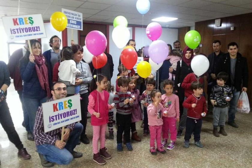 İzmir Büyükşehir Belediyesinde kreş için kollar sıvandı