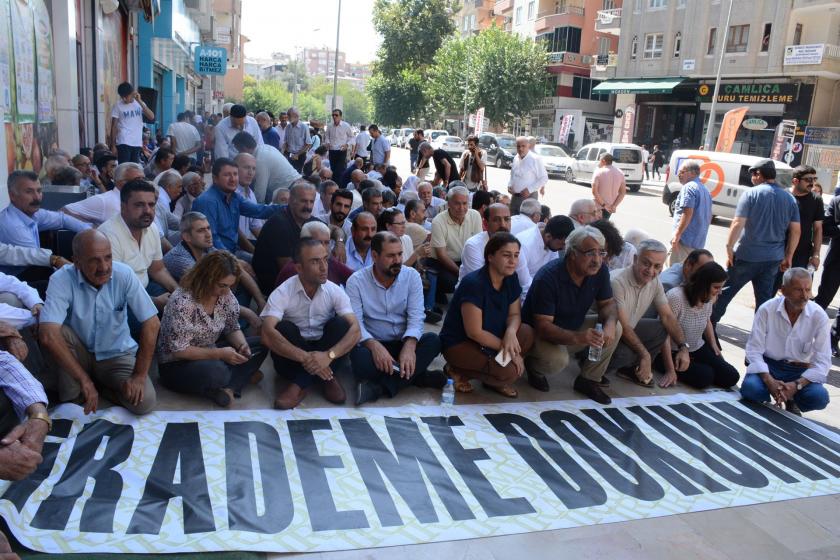 Diyarbakır'da kayyum protestosu 19. gününde sürüyor