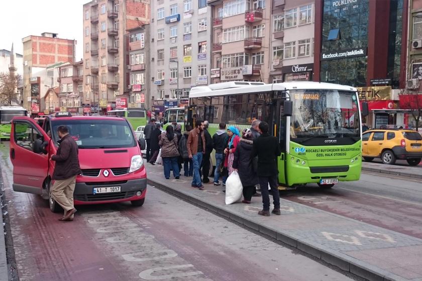 Kocaeli'de ulaşıma zam yapıldı