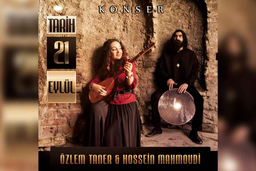 Özlem Taner ve Hossein Mahmoudi 21 Eylül'de İstanbul'da