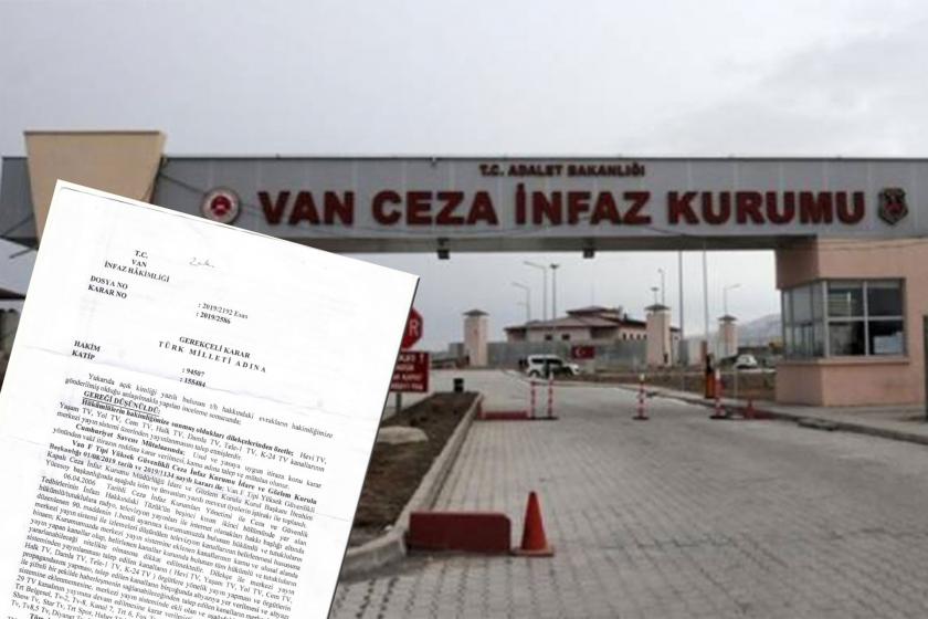 Cezaevinde 8 TV kanalına yasak: Altyazıyla şifreli haberleşiyorlar