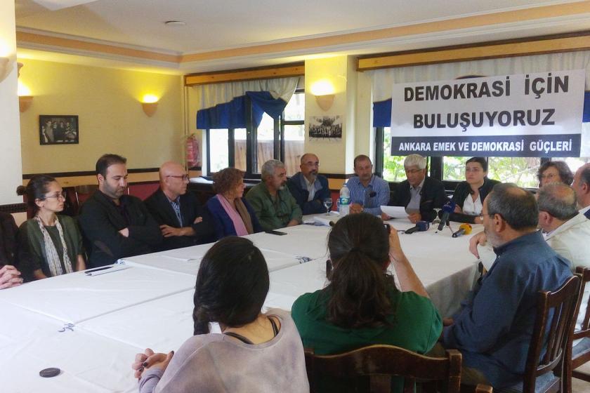 Ankara'da demokrasi mitingine çağrı: Bu suça ortak olmayacağız