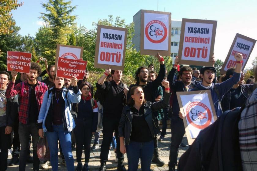 ODTÜ'de provokatif eylem tepkiler üzerine iptal edildi