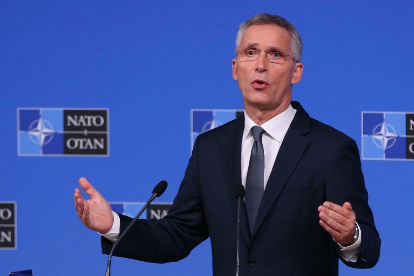 Stoltenberg: Suriye'de siyasi çözüm çabalarının artırılması konusunda mutabık kaldık