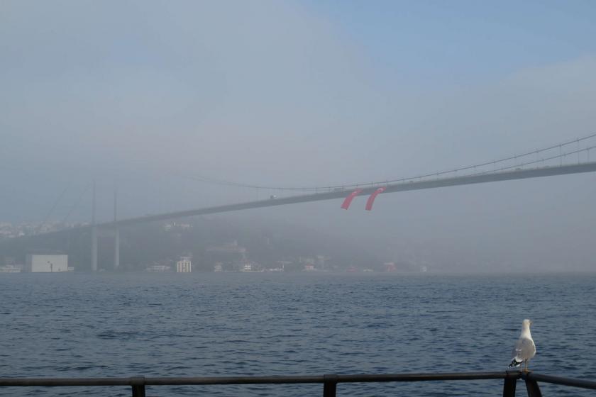 İstanbul Boğazı sis nedeniyle transit gemi geçişlerine kapatıldı