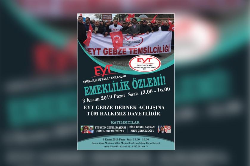 EYT’liler Gebze'de dernek açılışına hazırlanıyor