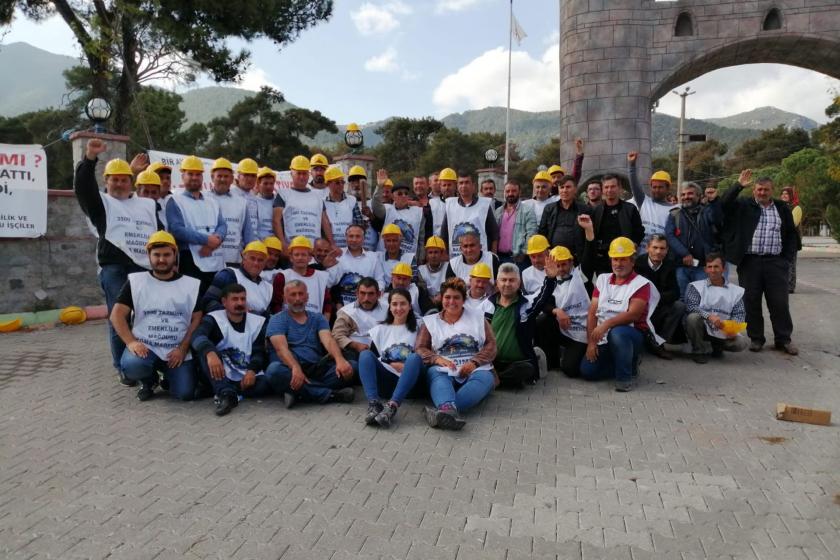Soma maden işçileri verilen söz üzerine eylemlerini sonlandırdı