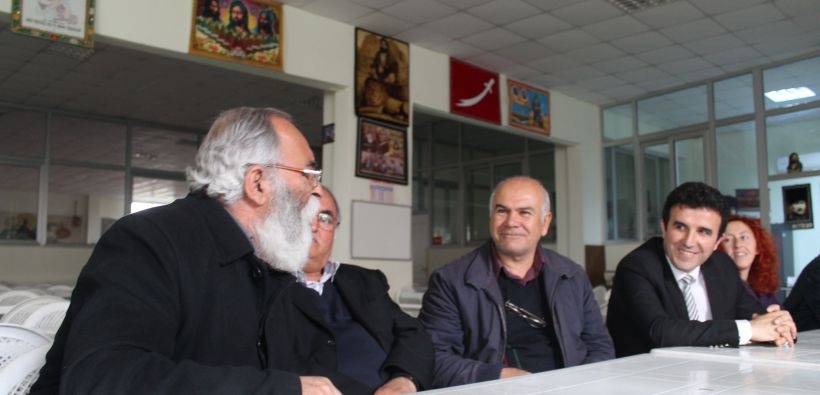 Tugay Bek, Alevi vatandaşlarla bir araya geldi