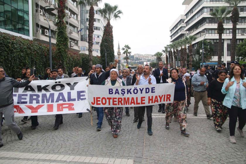 İzmir'de JES karşıtları eylem yapıyor