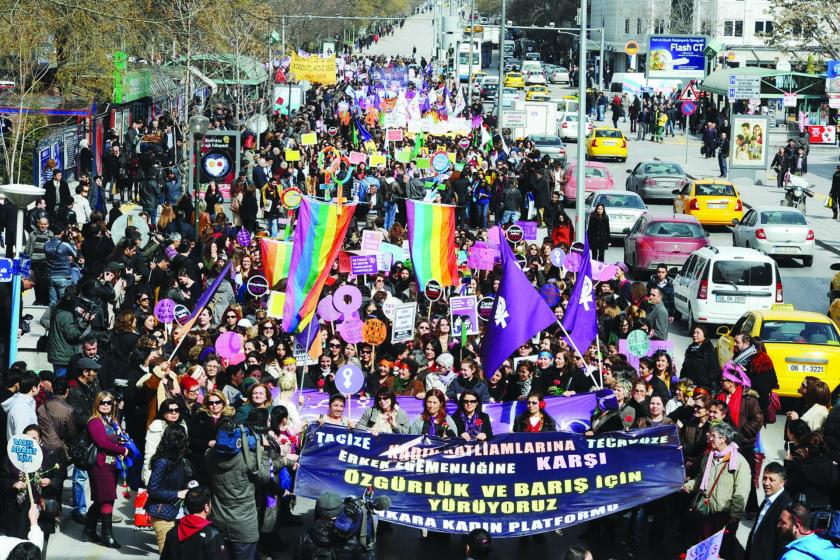 Ankara 25 Kasım yürüyüşü