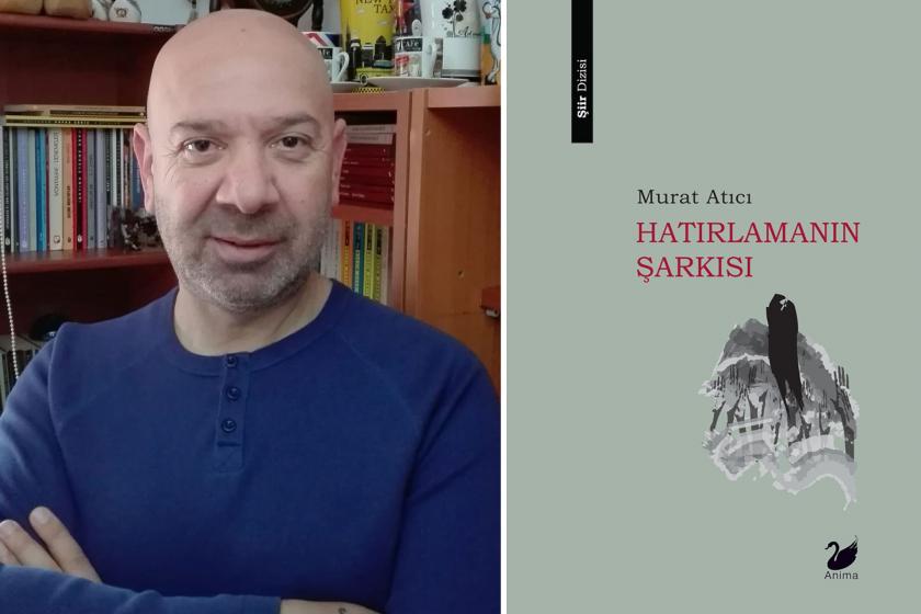 Şair Murat Atıcı (solda) ve