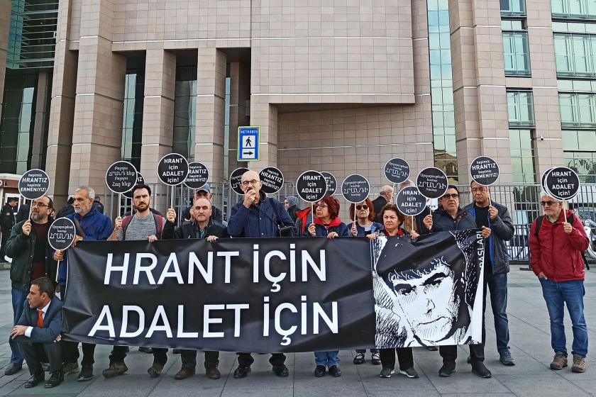 Hrant Dink davası öncesi yapılan basın açıklaması