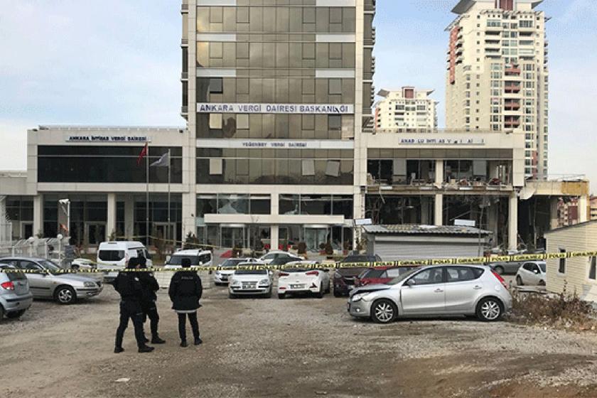 Ankara Vergi Dairesi Başkanlığı'na yönelik bombalı saldırı.